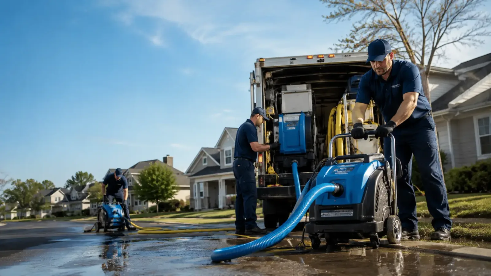 Flood Damage Cleanup in Saint Henry, OH